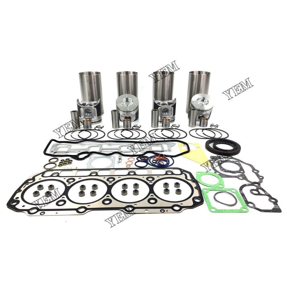 Cylinder Liner Kit With Gasket Set For Yanmar 4TNV98 Engine parts