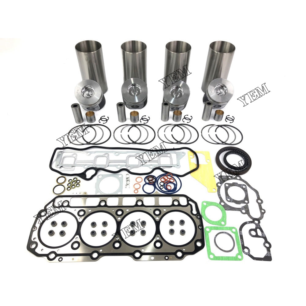 Cylinder Liner Kit With Gasket Set For Yanmar 4TNV98 Engine parts