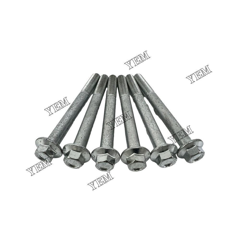 119802-13680 Exhaust Manifold Bolts For Yanmar 4TNV98 Engine parts