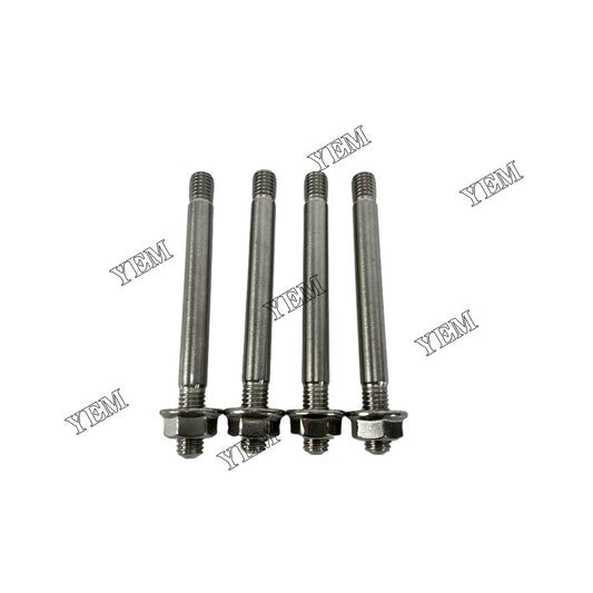 Exhaust Manifold Bolts 129263-13210 For Yanmar 4TNV98 Engine parts