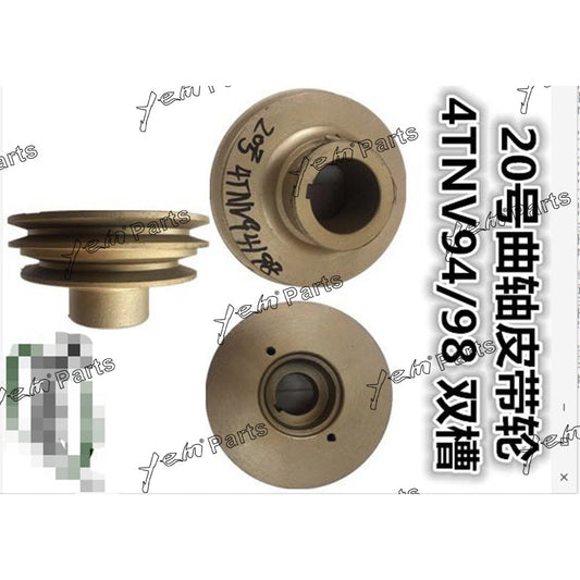 4TNV98 Crankshaft Pulley For Yanmar Engine parts