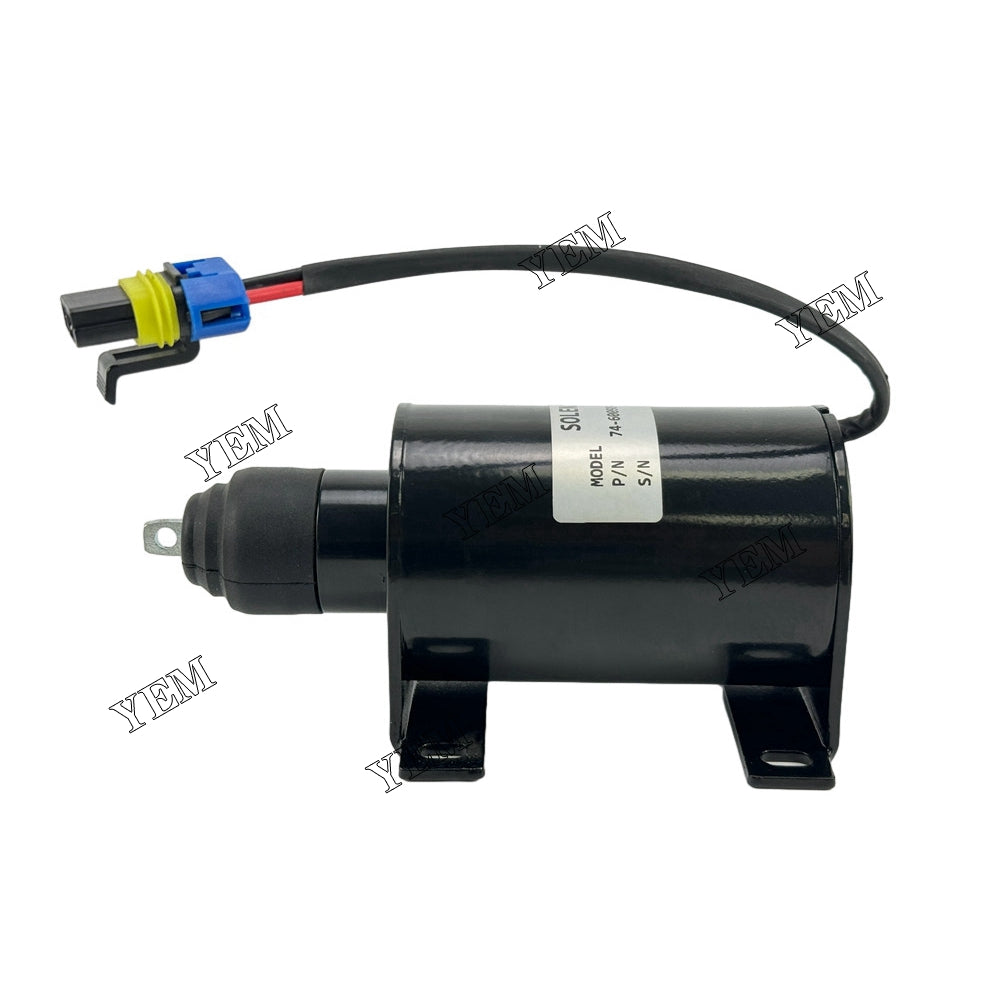 Fuel Stop Solenoid Valve 74-60098-01 For Yanmar 4TNV98 Engine parts