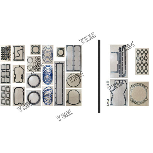 Full Gasket Kit For Yanmar 6AYM Engine parts