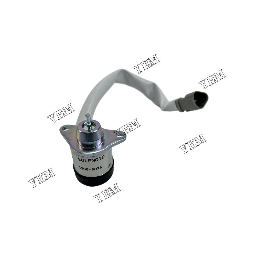 1500-3076 YK265-12V 42-100 YK169B-12V Fuel Stop Solenoid Valve For Yanmar 486 Engine parts