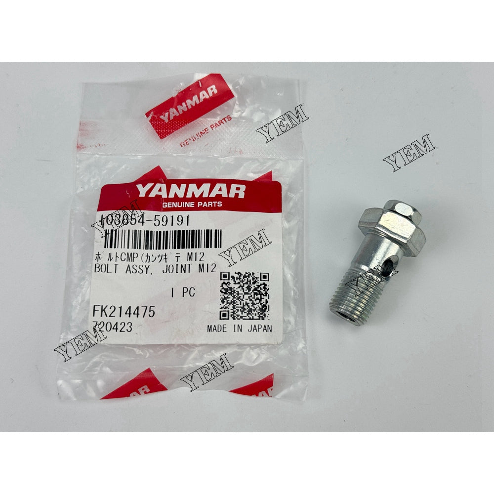 103854-59191 Bolt 3GM30 For Yanmar Engine parts