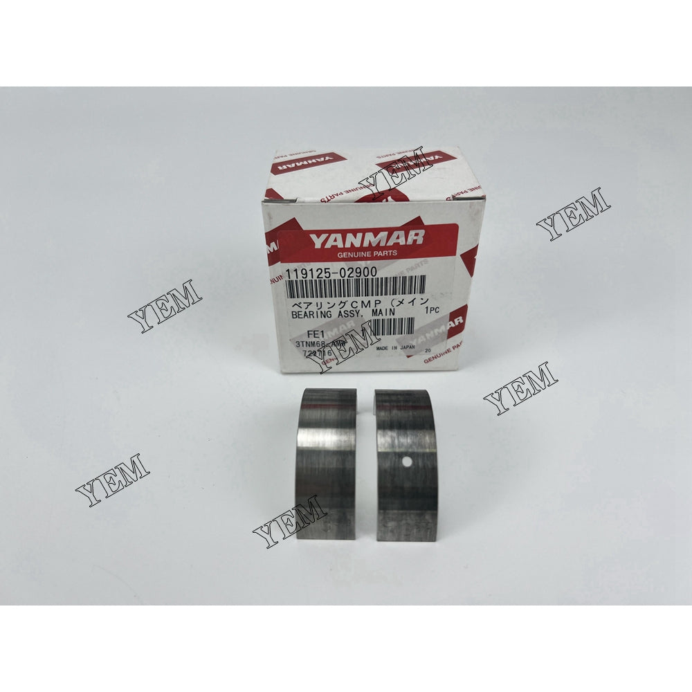 119125-02900 Main Bearing For Yanmar 3TNM68 Engine parts