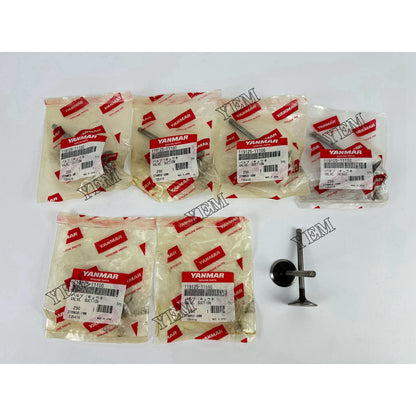 3TNM68 Intake & Exhaust Valve 119125-11100 For Yanmar Engine parts