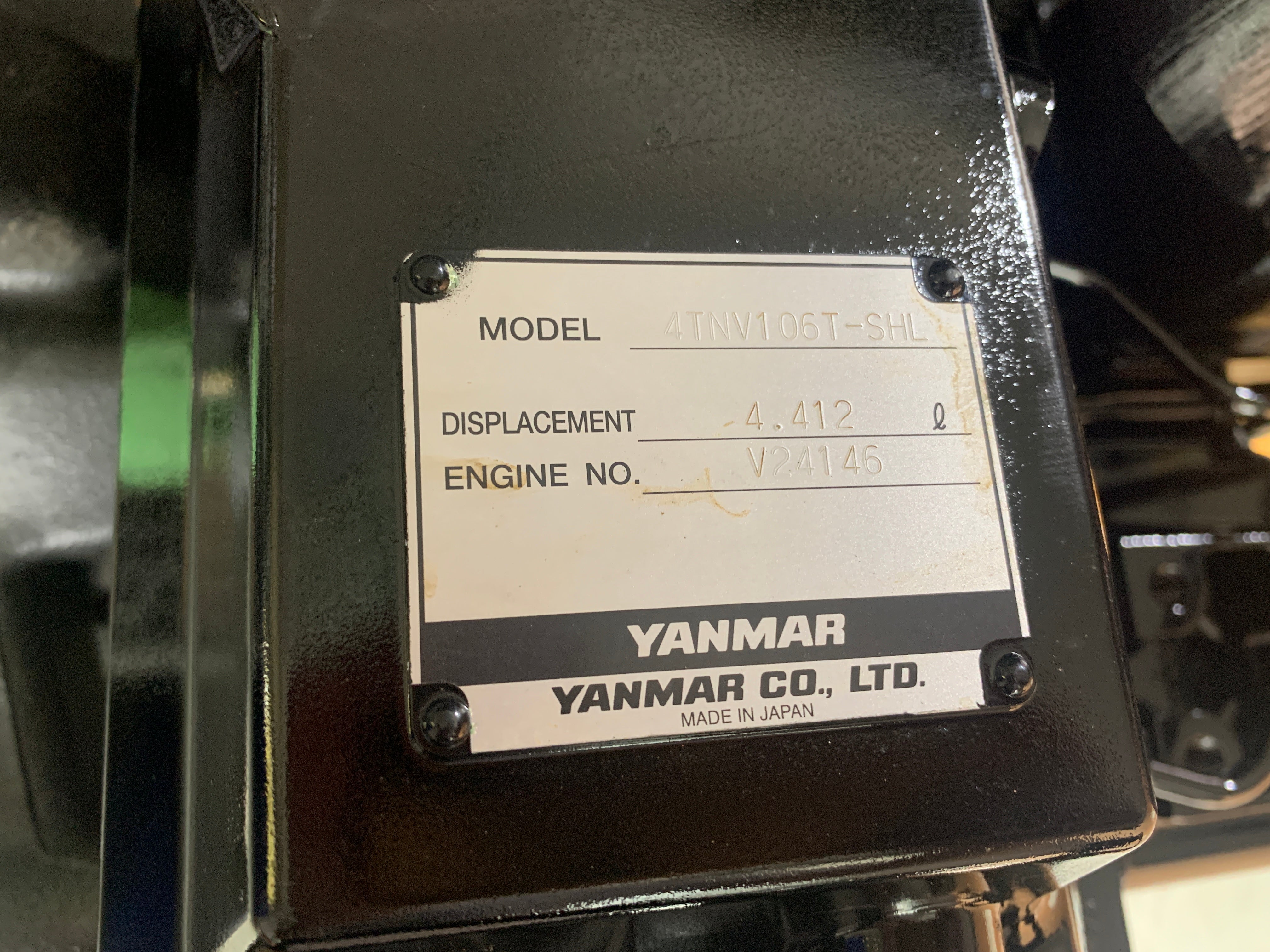 4TNV106 Engine Assy For Yanmar Engine parts