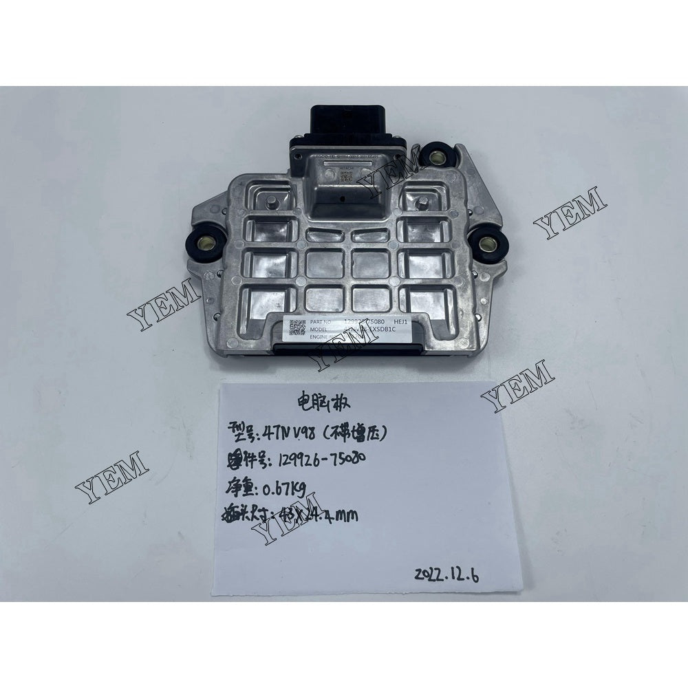 129926-75080 ECU 4TNV98 For Yanmar Engine parts