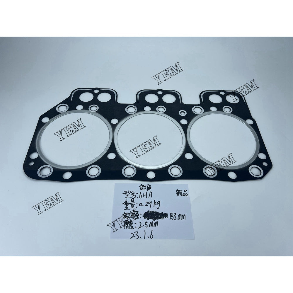 6HA Head Gasket For Yanmar Engine parts
