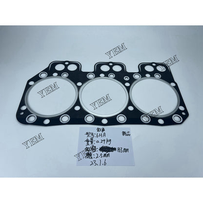6HA Head Gasket For Yanmar Engine parts